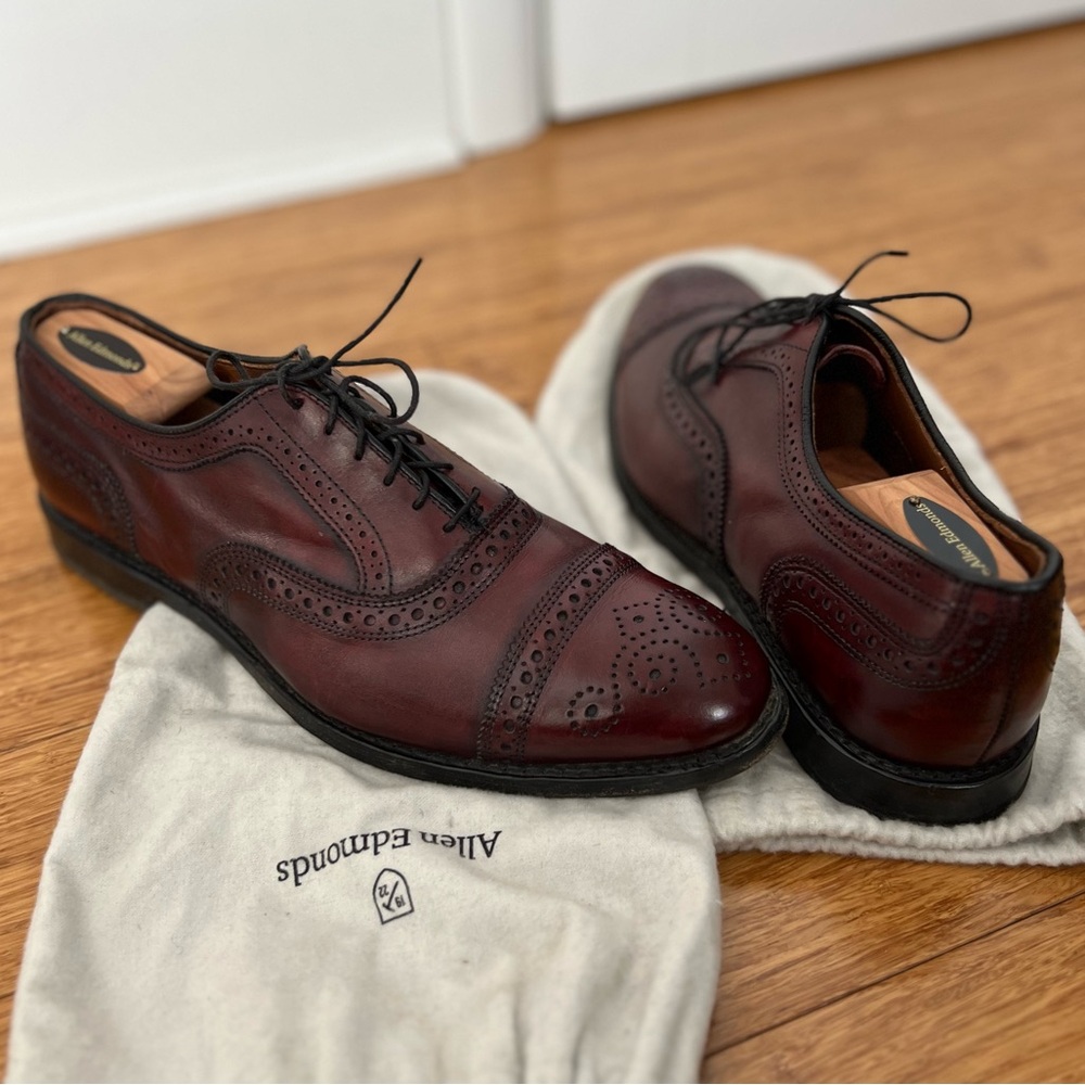 Allen Edmonds Strand Cap Toe Oxfords